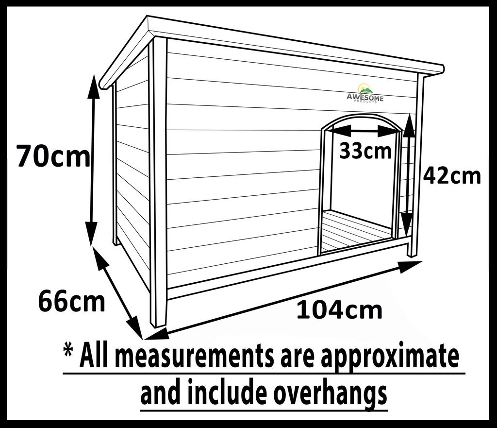 Insulated Extra/Large Dog Kennel Kennels House With Removable Floor